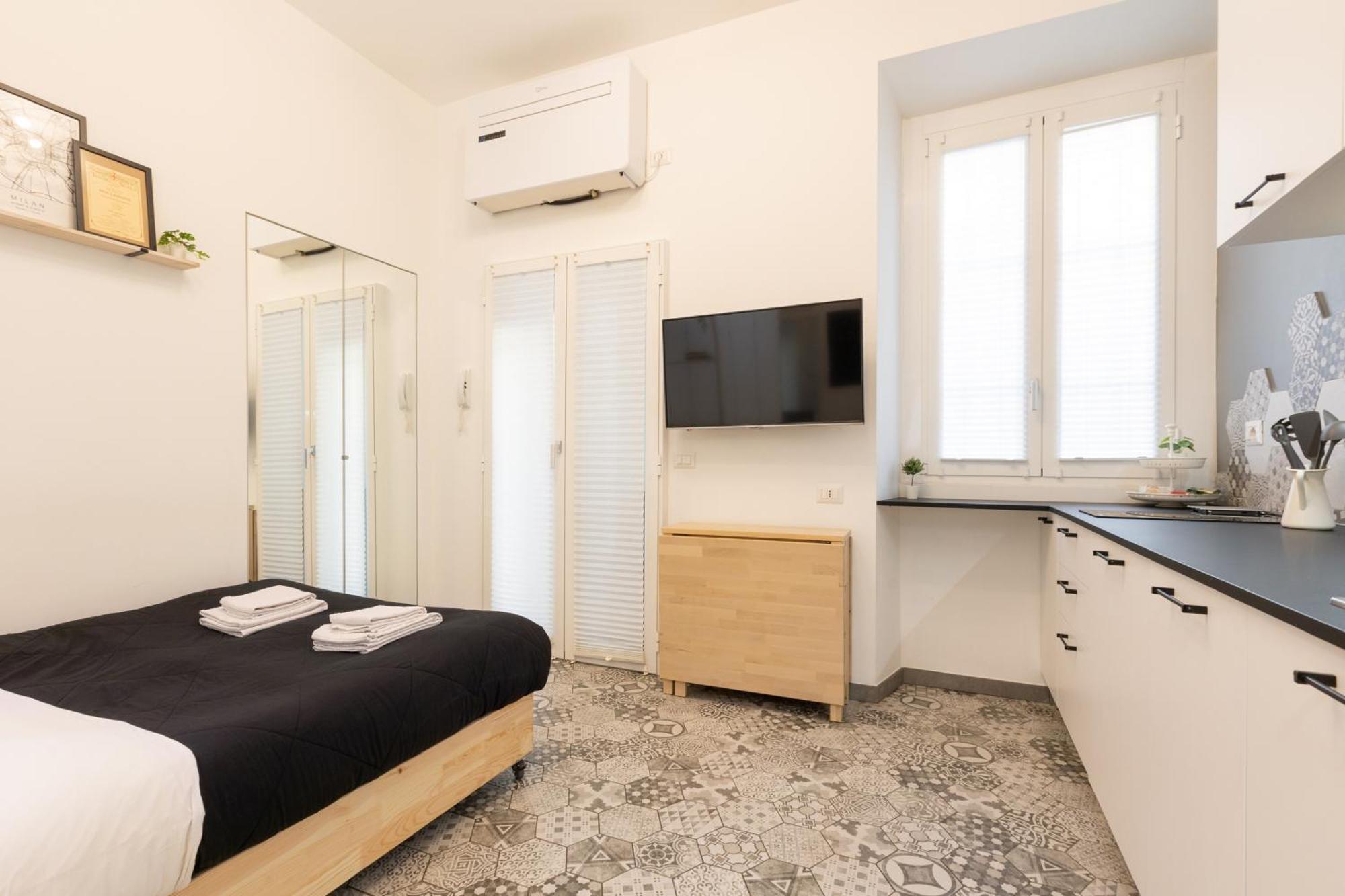 Tiny & Tidy Studio In The Key Area Of מילאנו מראה חיצוני תמונה