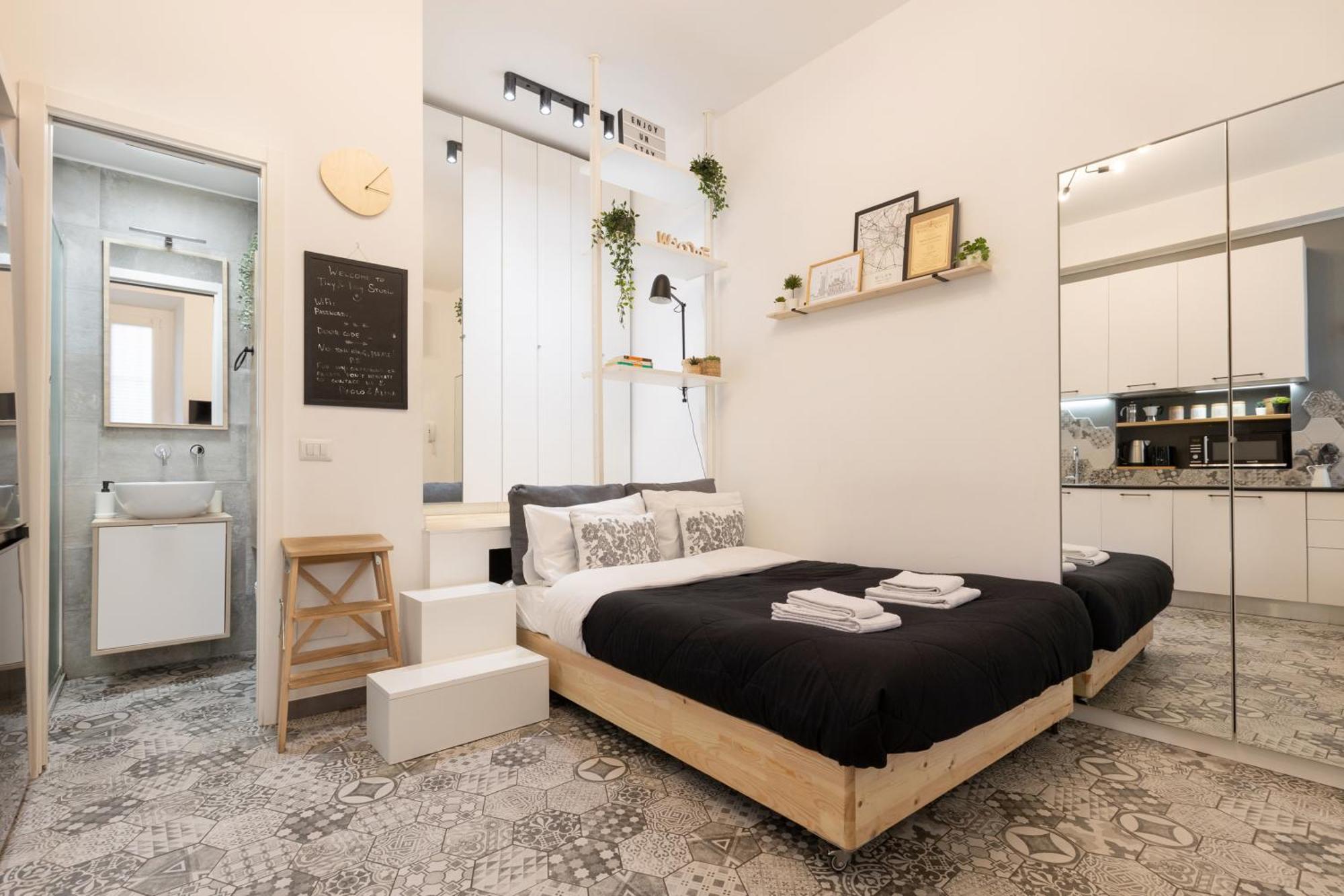 Tiny & Tidy Studio In The Key Area Of מילאנו מראה חיצוני תמונה